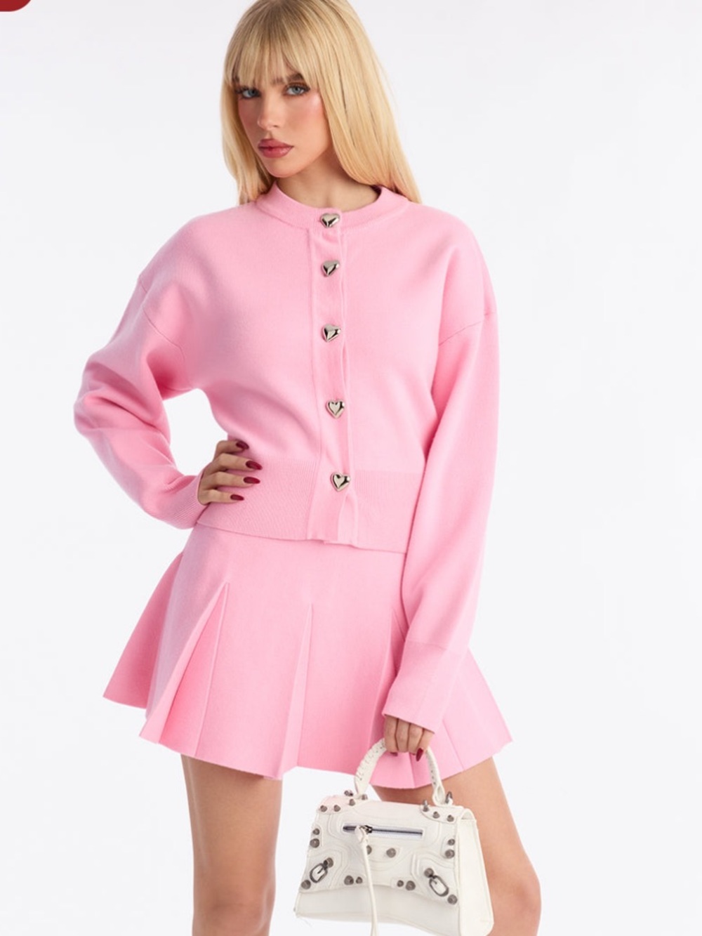 Fashion Nova Pink Skirt Set